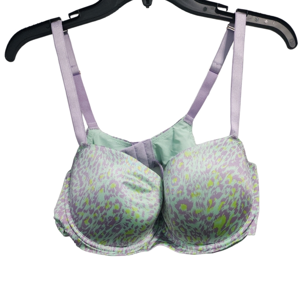 Savage X Fenty green and purple bra  38DD